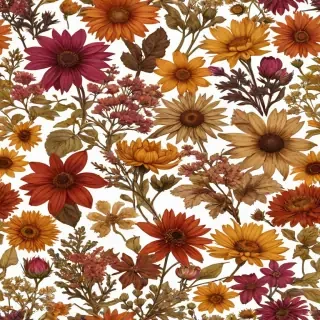 dried flowers png