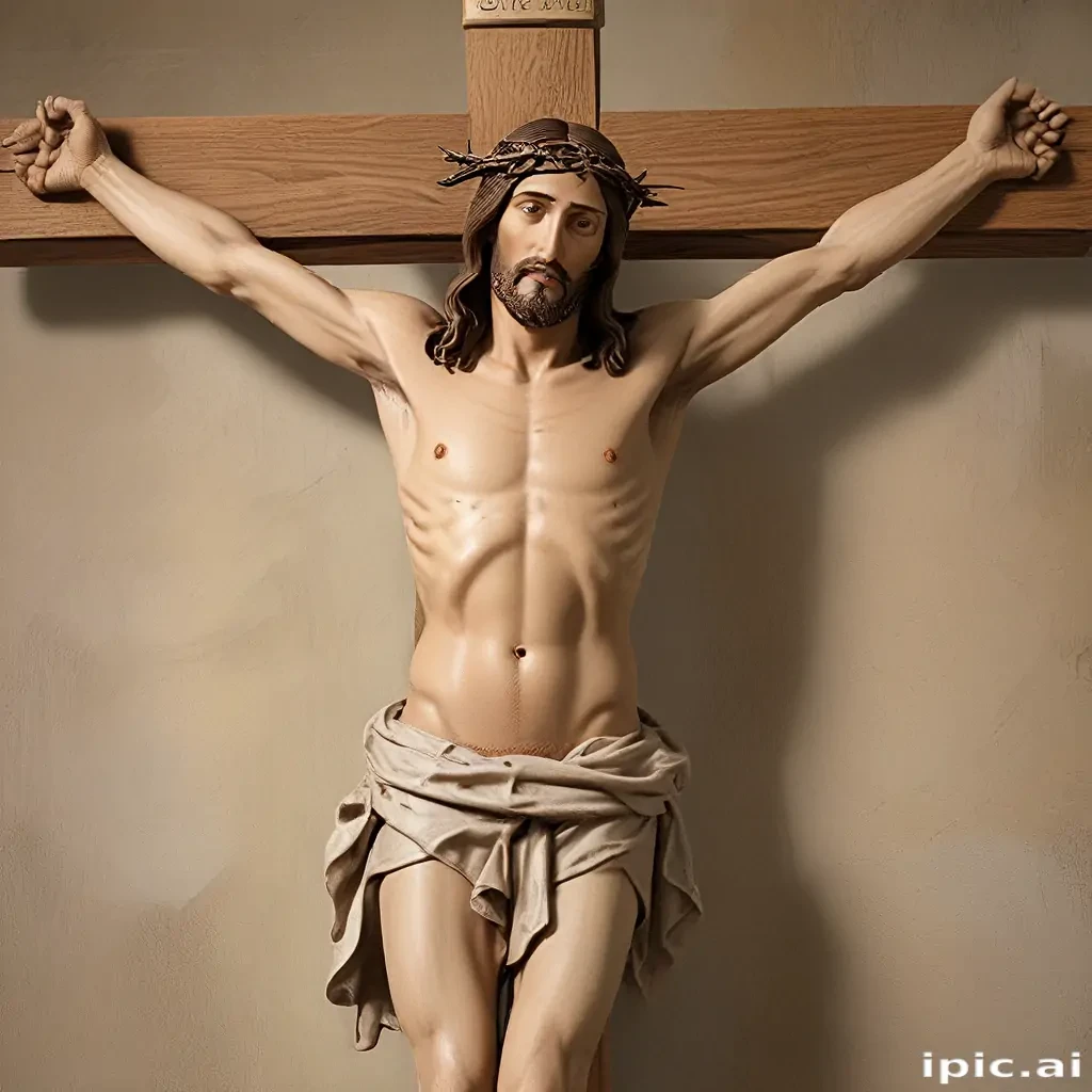 image of jesus on the cross
