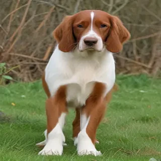 irish red and white setter