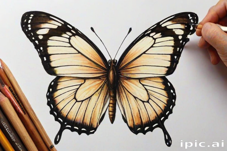 butterfly images to draw