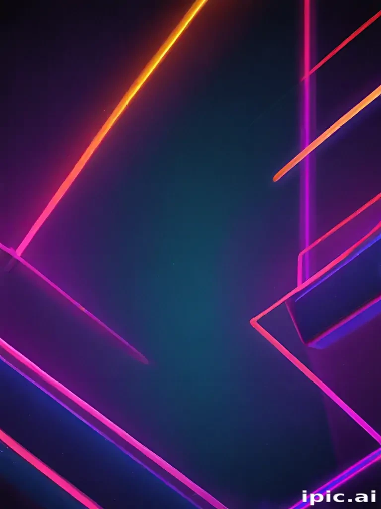 neon color background