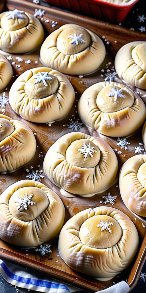 frozen bread dough into rolls