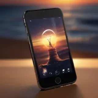 light iphone wallpaper