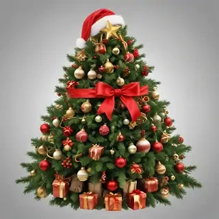 merry christmas no background