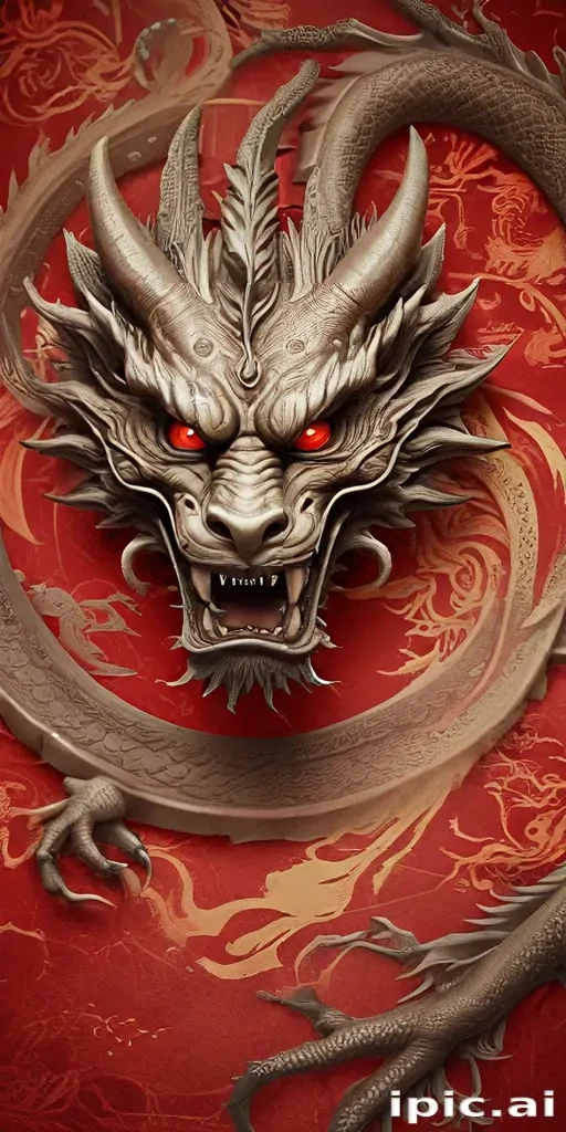 chinese dragon background