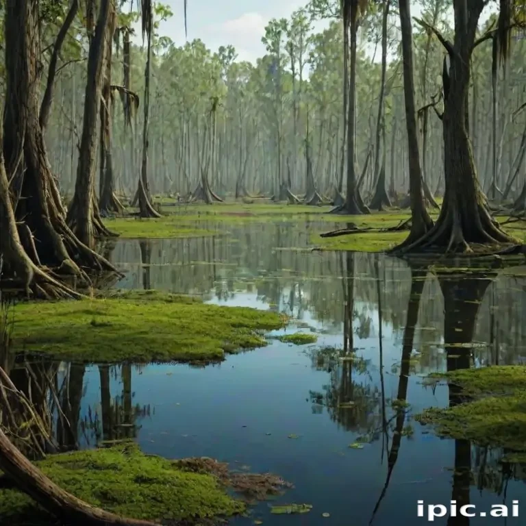 swamp background