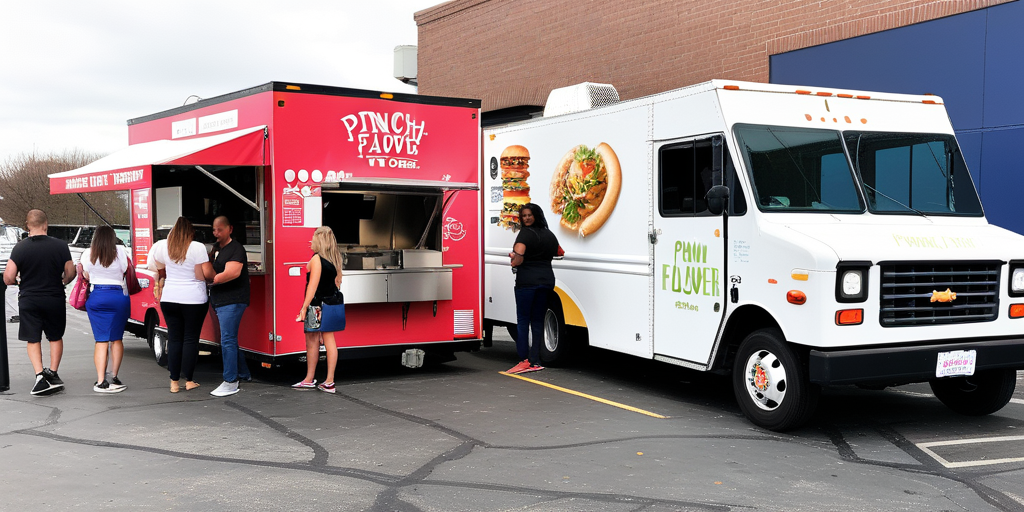 pinch of flavor food truck