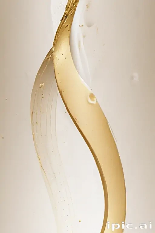 white & gold background