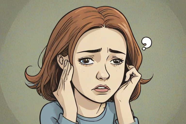 cartoon images of depression