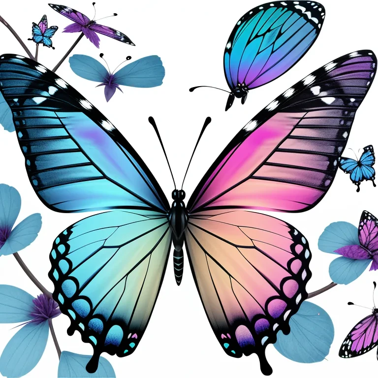 butterfly background transparent