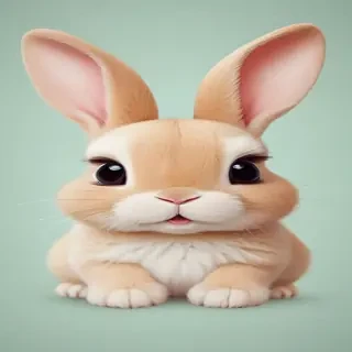 cute bunny background