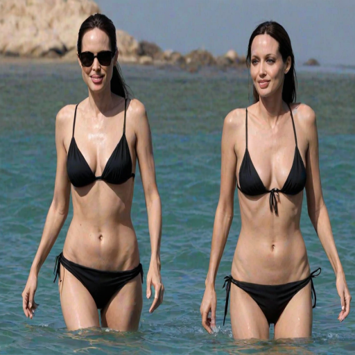 angelina jolie bikini