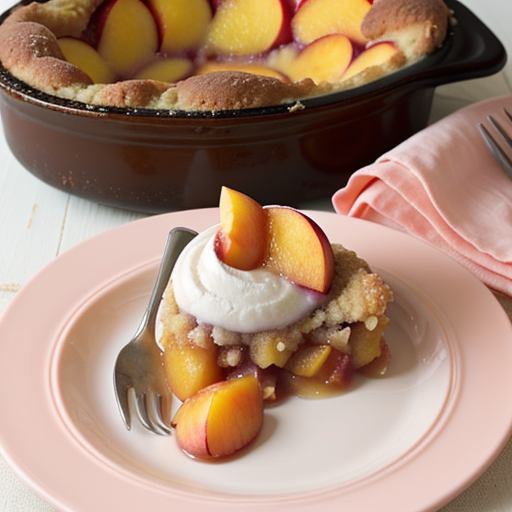 how to make peach cobbler with cake mix