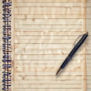 paper notebook background