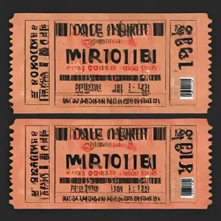 concert tickets png