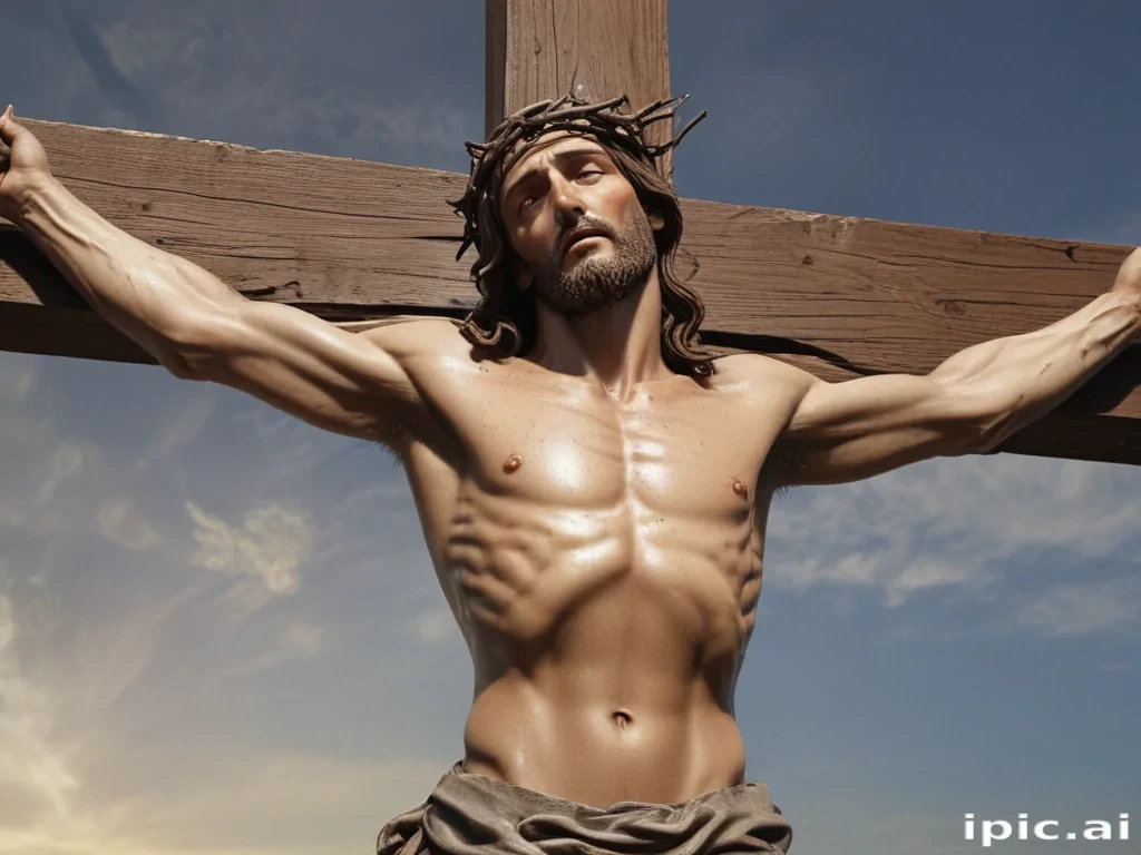 christ on the cross image