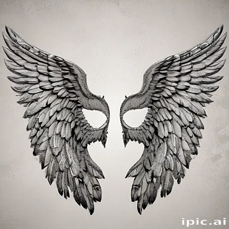 wings with background