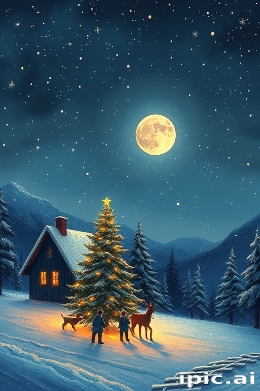 christmas eve wallpaper