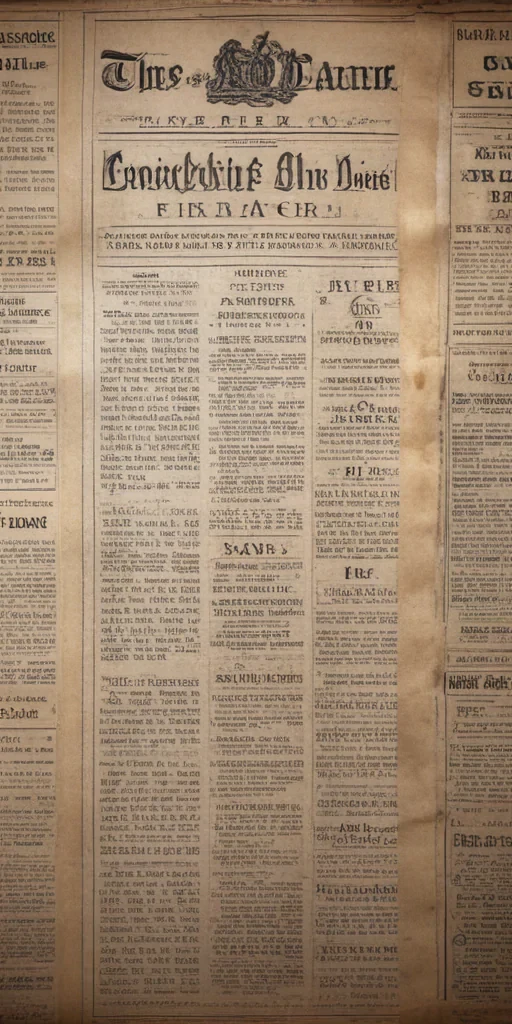 old newspaper background