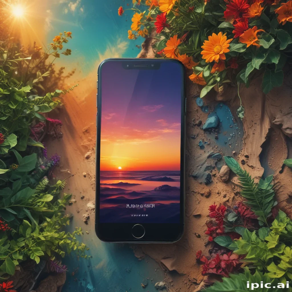 summer phone background