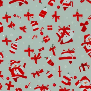 christmas pattern wallpaper