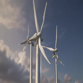 wind turbine png