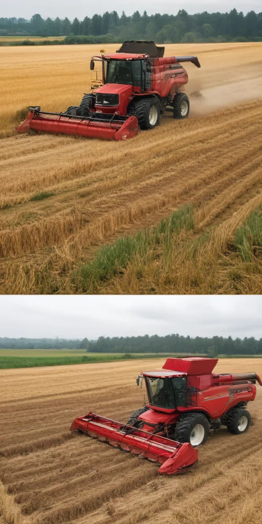 combine harvester