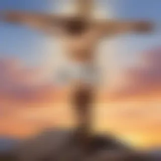jesus on the cross clipart