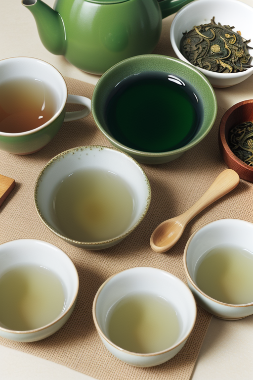 what to put in green tea
