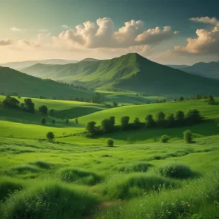 green bg plain