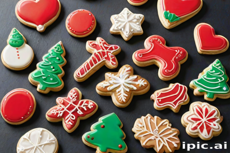 clip art christmas cookies