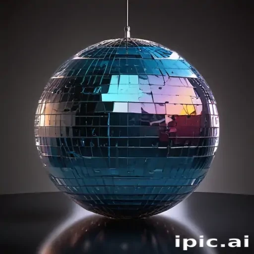 transparent disco ball