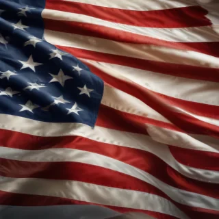 american flag aesthetic