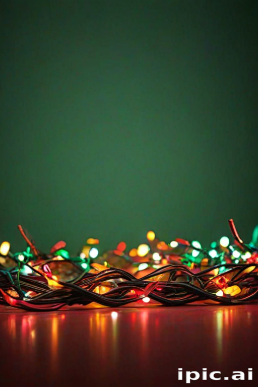 christmas lights iphone wallpaper