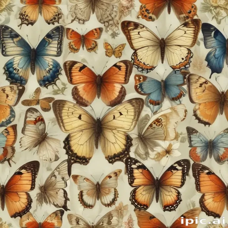 vintage butterfly illustration