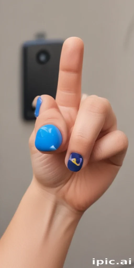 blue thumbs up emoji