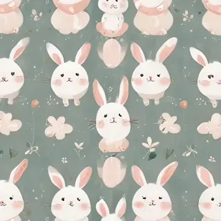 cute bunny background