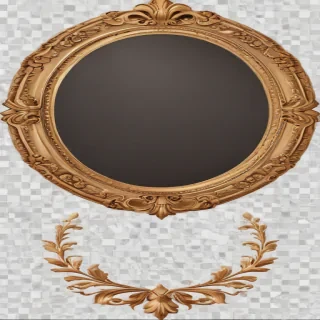 oval frame clipart