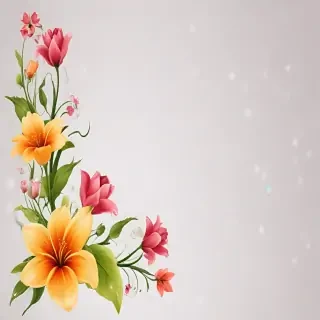 clipart flowers transparent background