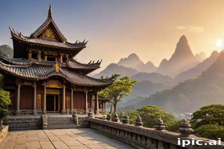 temple background