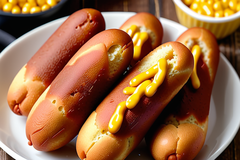 mini corn dogs in airfryer