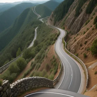 winding road