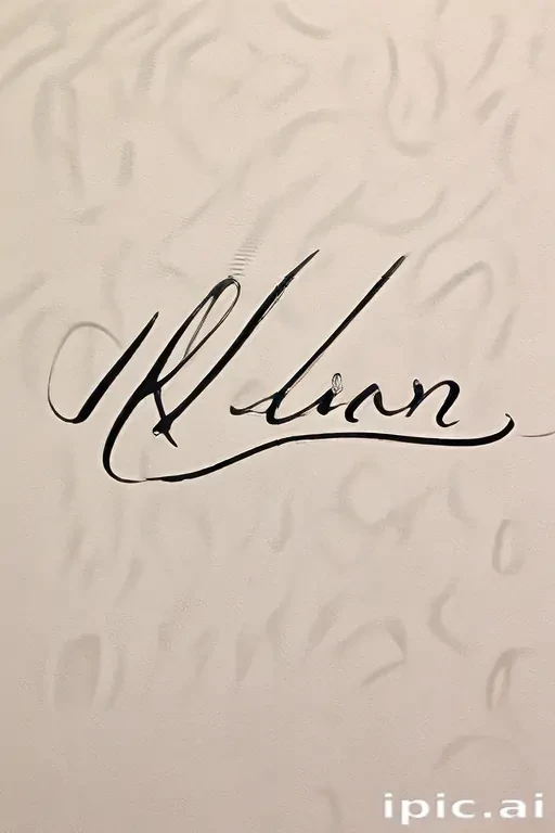 kevin in cursive