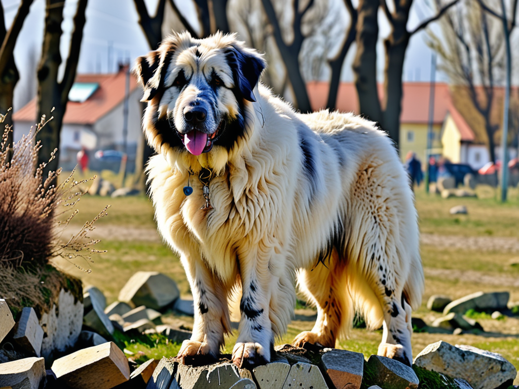 romanian mioritic shepherd dog
