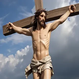 pics of jesus on the cross