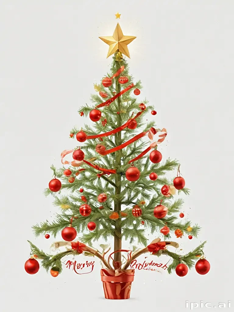 transparent merry christmas