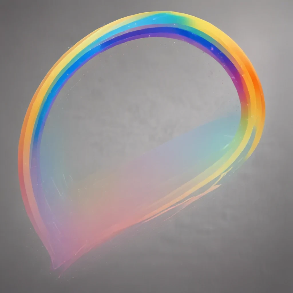 transparent background rainbow clipart