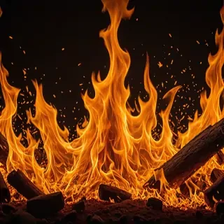 fire background hd