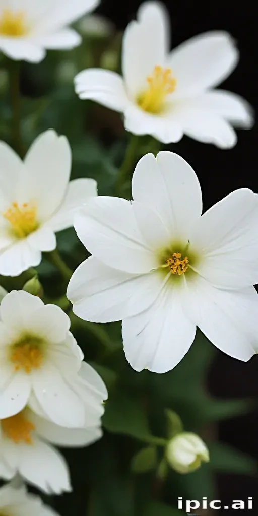 white flower wallpaper