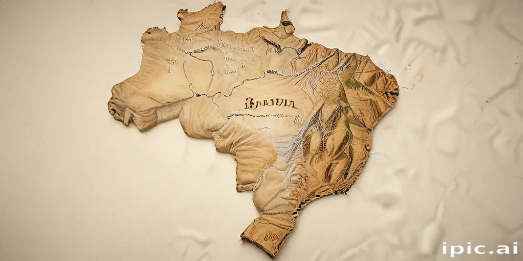 map of brazil